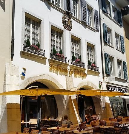 Zunfthaus Zu Wirthen Hotel Solothurn Bagian luar foto