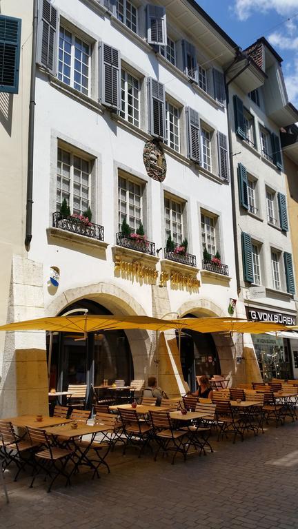 Zunfthaus Zu Wirthen Hotel Solothurn Bagian luar foto