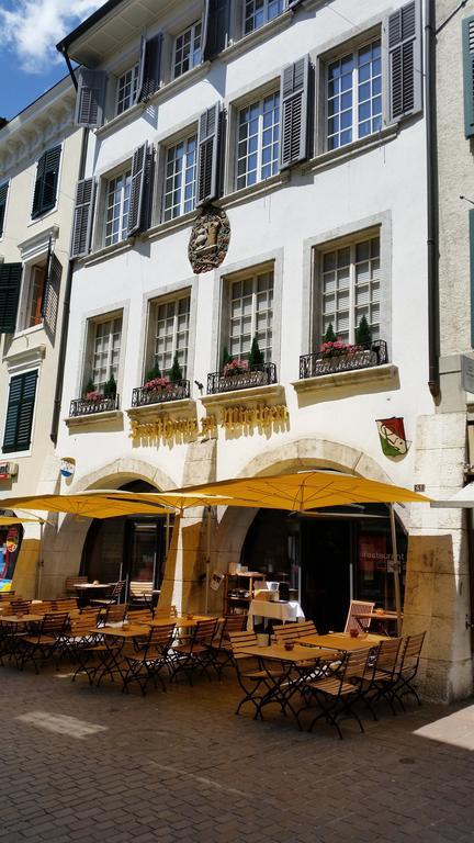 Zunfthaus Zu Wirthen Hotel Solothurn Bagian luar foto