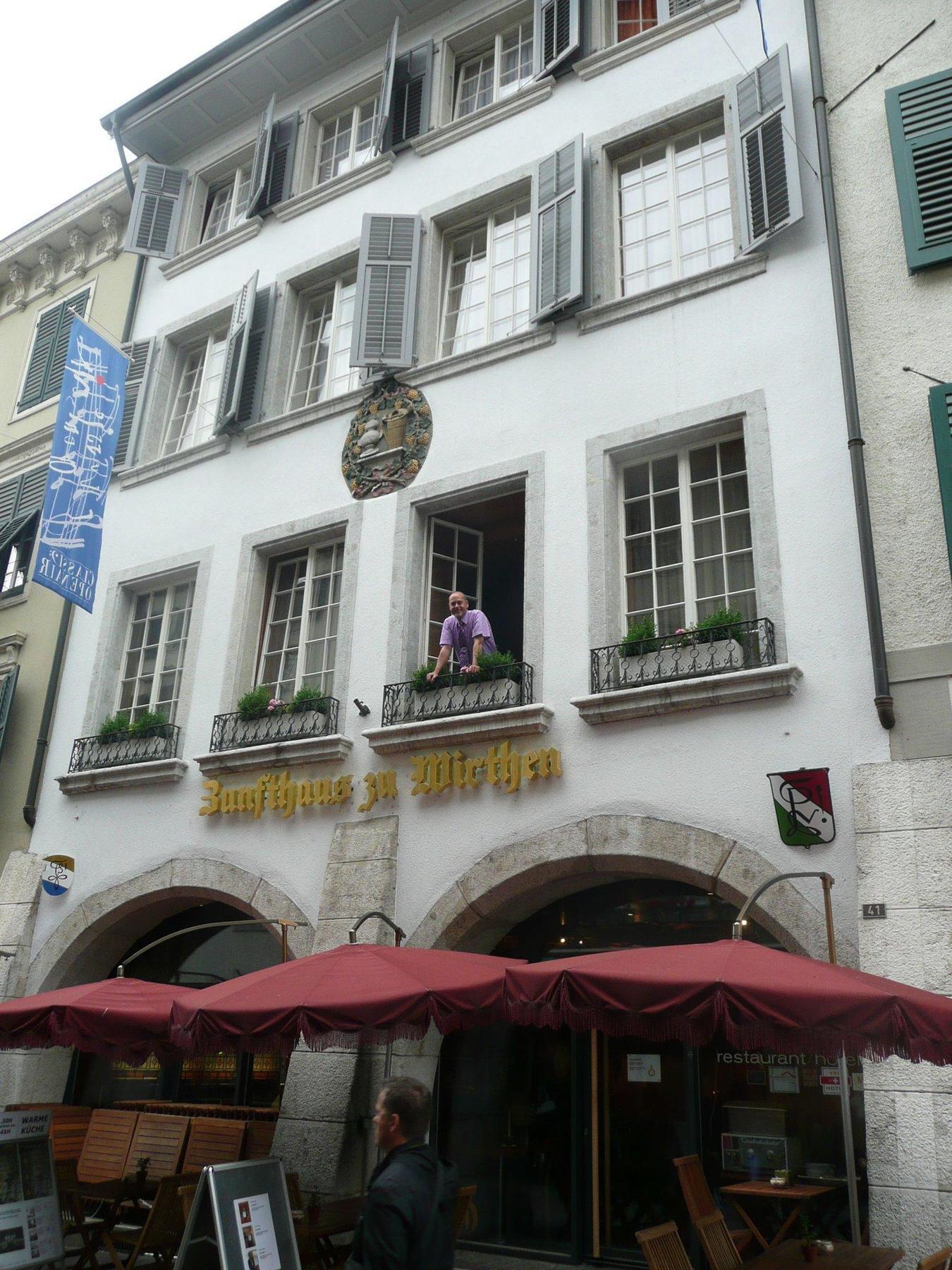 Zunfthaus Zu Wirthen Hotel Solothurn Bagian luar foto